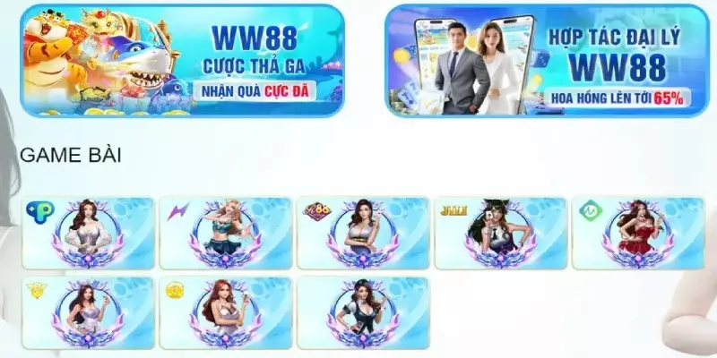 Game bài WW88 là sân chơi trực tuyến hấp dẫn nhất